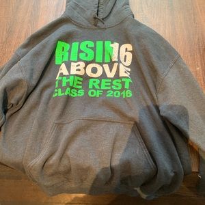 Xl rise above the rest hoodie